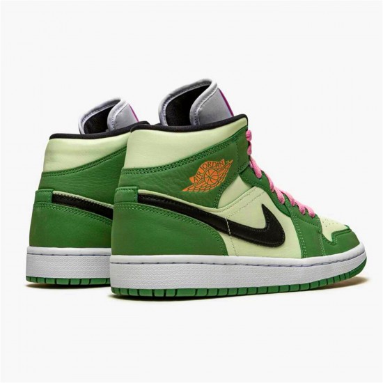 CZ0774-300 Repsneakers Jordan 1 Mid Dutch Green (W)